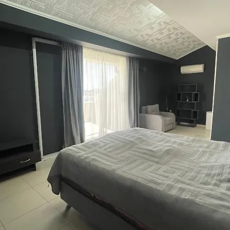 Spacious 4 1 Penthouse With Full Facilities, 500m To The Sea, Avsallar Apartment *